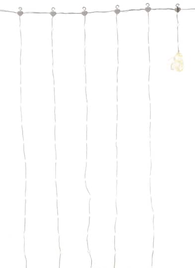 Vickerman 10ft. x 10ft. Remote Controlled LED Curtain Light Set